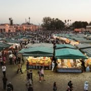 Kraampjes Djemaa el Fna