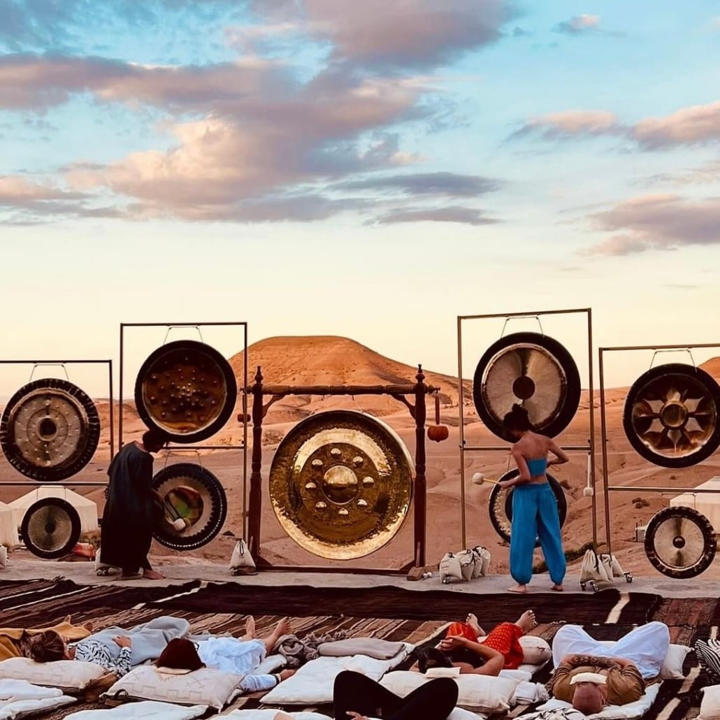 Nahla Wellness Riad - soundhealing Nahla Wellness Riad - soundhealing - Marrakech voor digital nomads